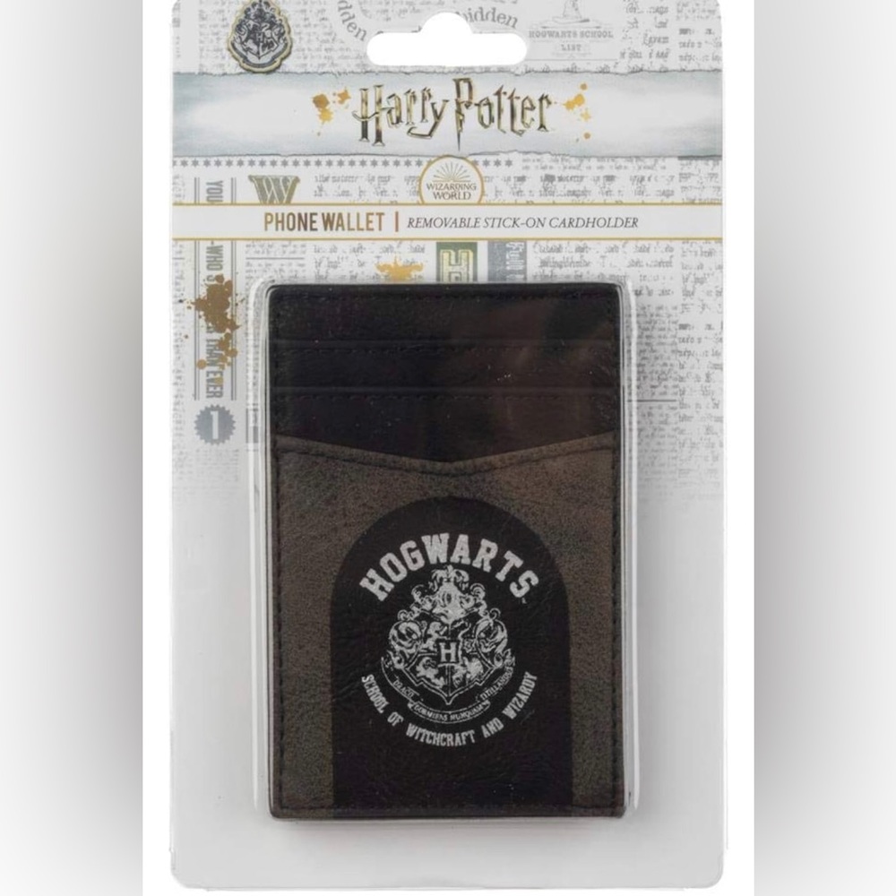 New Harry Potter Hogwarts crest removable Phone Wallet